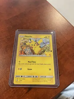 Pokemon Card Pikachu Holo McDonalds 25th Anniversary 2021 Promo TCG 25/25 Mint - Image 1