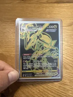 Rayquaza VMAX TG29/TG30 Silver Tempest Holo Gold Secret Rare Pokemon TCG Card - Image 1