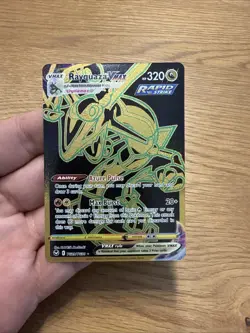 Rayquaza VMAX TG29/TG30 Silver Tempest Holo Gold Secret Rare Pokemon TCG Card - Image 2