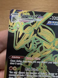 Rayquaza VMAX TG29/TG30 Silver Tempest Holo Gold Secret Rare Pokemon TCG Card - Image 3