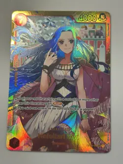 Nefeltari Vivi OP04-118 SEC - One Piece TCG - English Card Near-Mint Secret Rare - Image 1