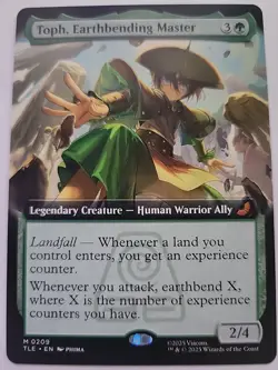 Toph, Earthbending Master Extended Art - Image 1