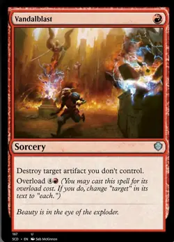 1x Vandalblast Light Play MTG Magic - Kid Icarus - - Image 1