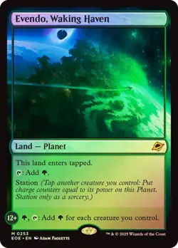 Evendo, Waking Haven Foil Edge of Eternities NM MTG - Image 1