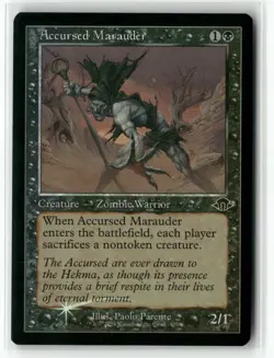 Accursed Marauder 405 Retro Frame Foil Modern Horizons 3 MH3 MTG Magic - Image 1