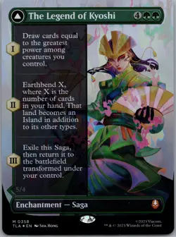 The Legend of Kyoshi Avatar Kyoshi - Borderless Non-Foil (TLA 0358 ) MTG - Image 1