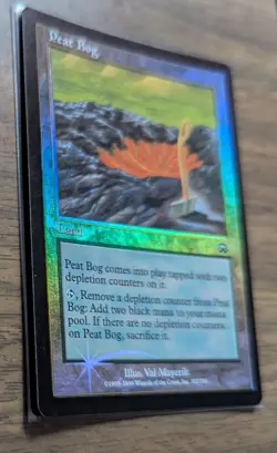 MTG Peat Bog Foil from Mercadian Masques NM - Image 2