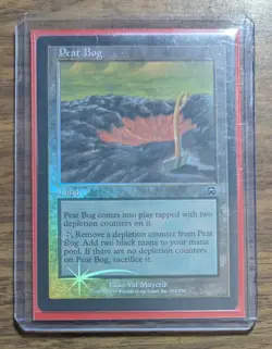 MTG Peat Bog Foil from Mercadian Masques NM - Image 3