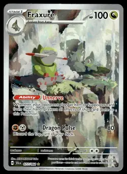 Pokemon TCG SV: Shrouded Fable #077/064 Fraxure LP - Image 1