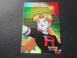1999 Topps Pokemon Series 2 #HV5 Cassidy Rainbow Foil Blue Logo TV Animation - Image 1