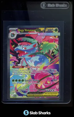 2025 POKEMON MEGA EVOLUTION #177/132 MEGA VENUSAUR EX SPECIAL ILLUSTRATION RARE - Image 1