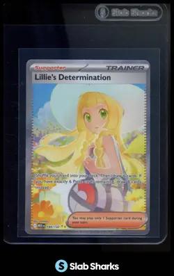 2025 POKEMON MEG EN #184/132 LILLIE'S DETERMINATION SPECIAL ILLUSTRATION RARE - Image 1