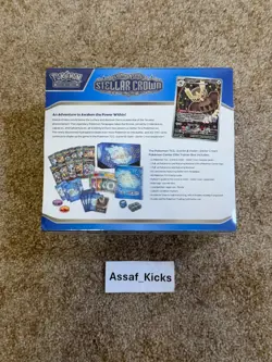 Pokemon Center TCG Stellar Crown Elite Trainer Box ETB - New - Image 2