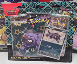 LOT OF 3 Pokemon TCG Paldean Fates Tech Sticker Collection Blister Pack Set NEW! - Image 4