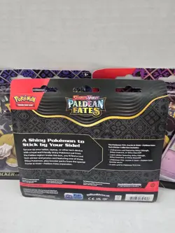 LOT OF 3 Pokemon TCG Paldean Fates Tech Sticker Collection Blister Pack Set NEW! - Image 5