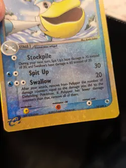 Pokemon TCG Pelipper 19/109 EX Ruby & Sapphire Reverse Holo Rare - Image 4