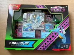 New Pokemon TCG Kingdra EX Shrouded Fable Special Illustration Collection Box - Image 1