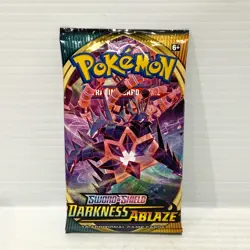 1x Darkness Ablaze Booster Pack - Brand New Sealed Pokemon TCG - Image 1