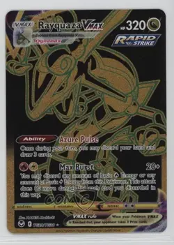 Full Art - Rayquaza VMAX Pokemon Sword & Shield Silver Tempest Trainer Gallery - Image 1