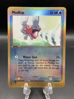 Mudkip 65/97 Pokemon TCG EX Dragon Reverse Holo NM - Image 1
