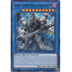 Demise, Supreme King of Armageddon - CYHO-EN030 - Rare - Yugioh - Image 1