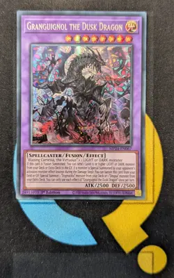 MP24-EN067 Granguignol the Dusk Dragon Prismatic Secret Rare 1st Edition YuGiOh - Image 1