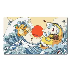Dragonite Board Game Pokemon Table Playmat Card Play Mat TCG CCG Pad Mousepad - Image 1