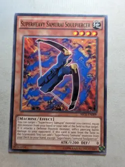 Superheavy Samurai Soulpiercer Common Yugioh Card SECE-EN009 - Image 1