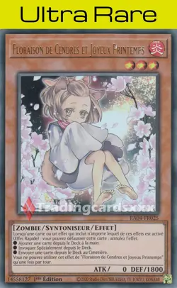 Yu-Gi-Oh! Floraison de Cendres et Joyeux Printemps : UR RA04-FR025 - Image 1