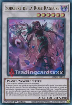 Yu-Gi-Oh! Sorciere de la Rose Rageuse : UR DOOD-FR040 - Image 1