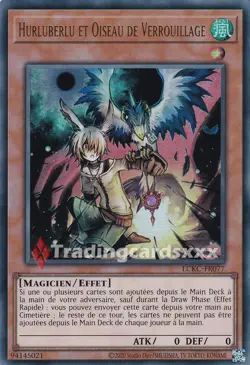 Yu-Gi-Oh! Hurluberlu et Oiseau de Verrouillage : UR LCKC-FR077 - Image 1