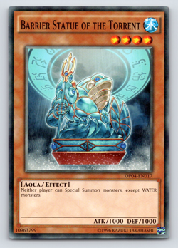Barrier Statue of the Torrent - OP04-EN017 - Common - Yugioh - Image 1
