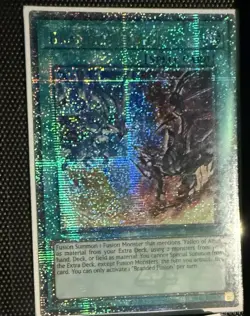 Yu-Gi-Oh Branded Fusion Quarter Century Secret Rare Card BLTR-EN111 NM - Image 3