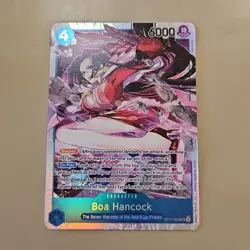 ONE PIECE ENGLISH CARD GAME HOLO CARTE Boa Hancock ST17-004 EN ST JCC Mint TCG - Image 1
