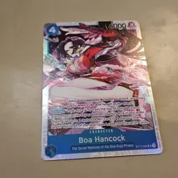 ONE PIECE ENGLISH CARD GAME HOLO CARTE Boa Hancock ST17-004 EN ST JCC Mint TCG - Image 2