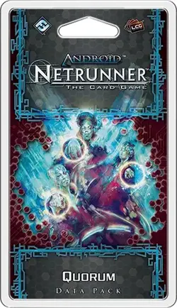 FFG Netrunner LCG Flashpoint Cycle Data Pack #6 - Quorum New - Image 1