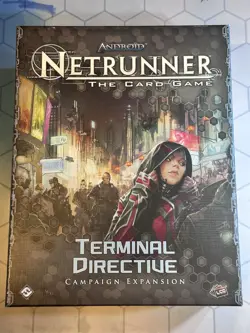 Android Netrunner Terminal Directive Fantasy Flight LCG Campaign Expansion - Image 1