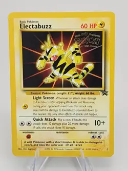 Electabuzz #2 WB Movie Black Star Promo Pokemon Card Near Mint Condition - Image 1