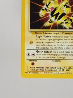 Electabuzz #2 WB Movie Black Star Promo Pokemon Card Near Mint Condition - Image 5