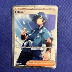 Pokemon TCG Paldea Evolved Falkner 251/193 Ultra Rare Card - NM - Image 1