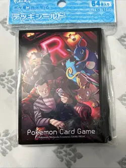 Pokemon Center Japan Giovanni's Directive Card Sleeves 64 COUNT ~ US SELLER - Image 2