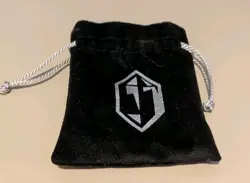 Final Fantasy MTG Promo Felt Dice Bag And D10 - Image 2