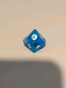 Final Fantasy MTG Promo Felt Dice Bag And D10 - Image 3