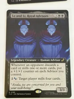 Lo and Li, Royal Advisors Extended Art Avatar: The Last Airbender Eternal 189 - Image 1