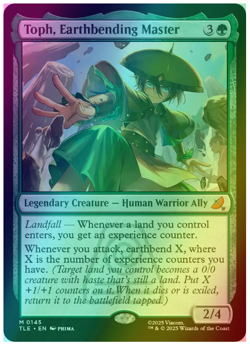 Toph, Earthbending Master - Foil Avatar MTG - Image 1
