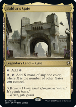 Near Mint, English - 1 x MTG Baldur's Gate Commander Legends: Battle for Baldur' - Image 1