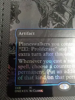 Ichormoon Gauntlet (Oil Slick Raised Foil) Phyrexia: All Will Be One Foil - Image 4