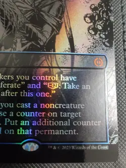 Ichormoon Gauntlet (Oil Slick Raised Foil) Phyrexia: All Will Be One Foil - Image 5