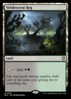 Near Mint, English - 4 x MTG Viridescent Bog Commander: Bloomburrow - Image 1