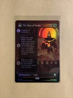 MTG The Rise of Sozin TLA 0356 M NM Borderless FOIL - Image 3